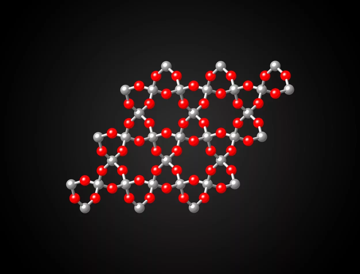 Silicon Dioxide Nanoparticles structure