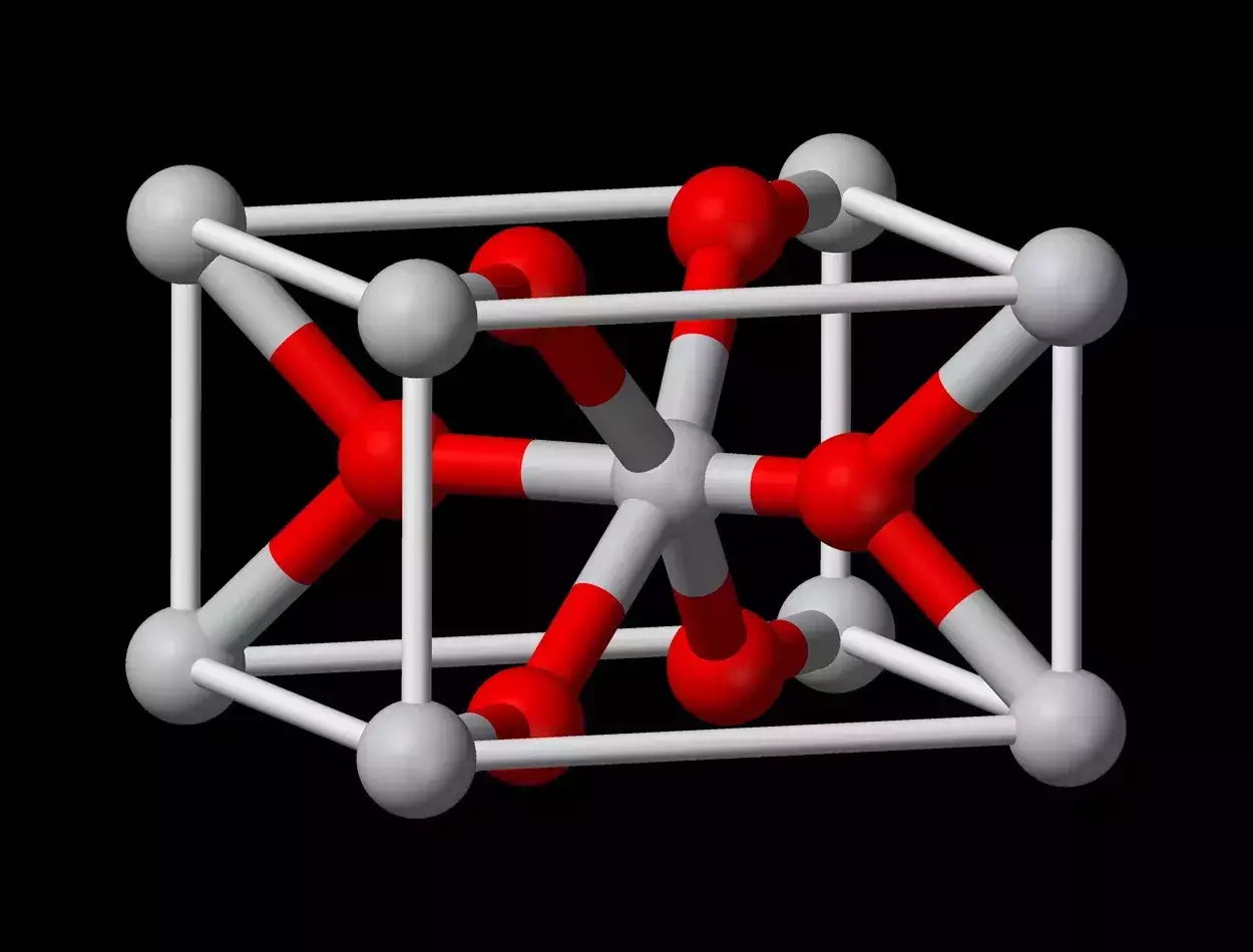 Titanium Dioxide Nanoparticles structure