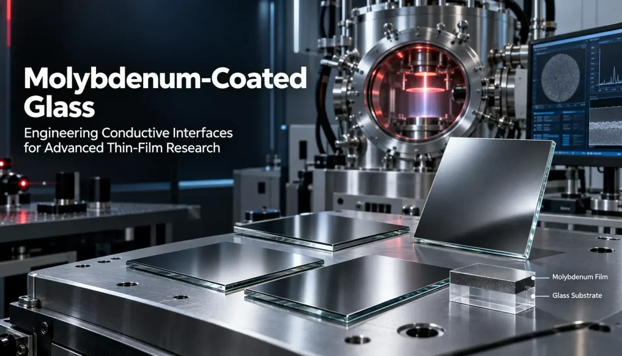 Molybdenum-Coated Glass: Engineering Conductive Interfaces for Advanced Thin-Film Research