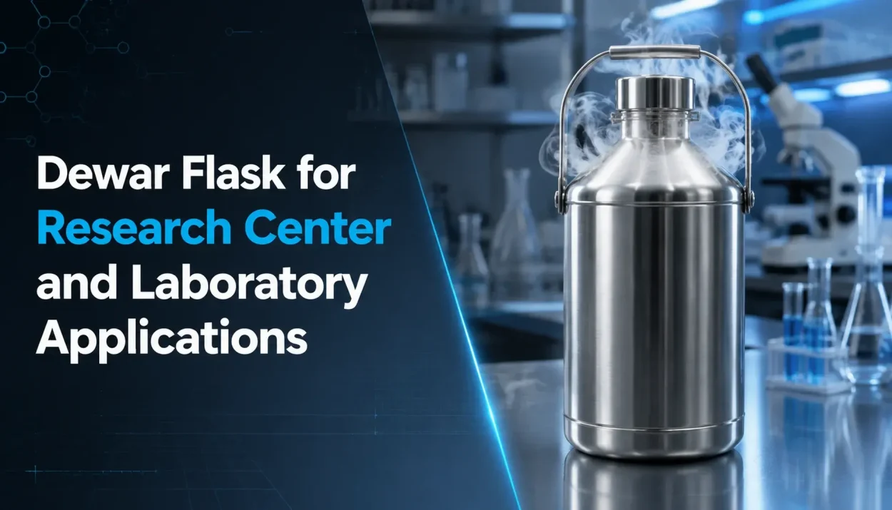Dewar Flask for Research Center and Laboratory Applications
