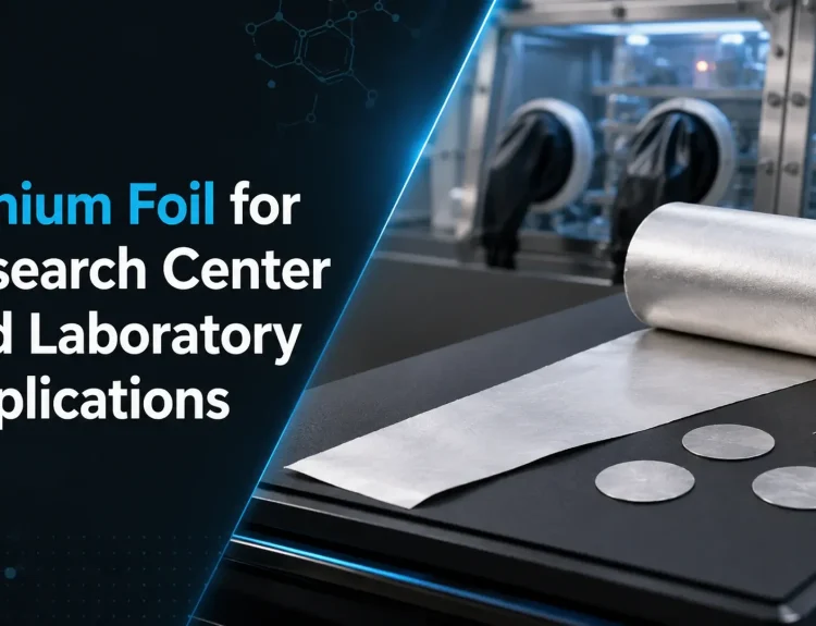 Lithium Foil for Research Center and Laboratory Applications
