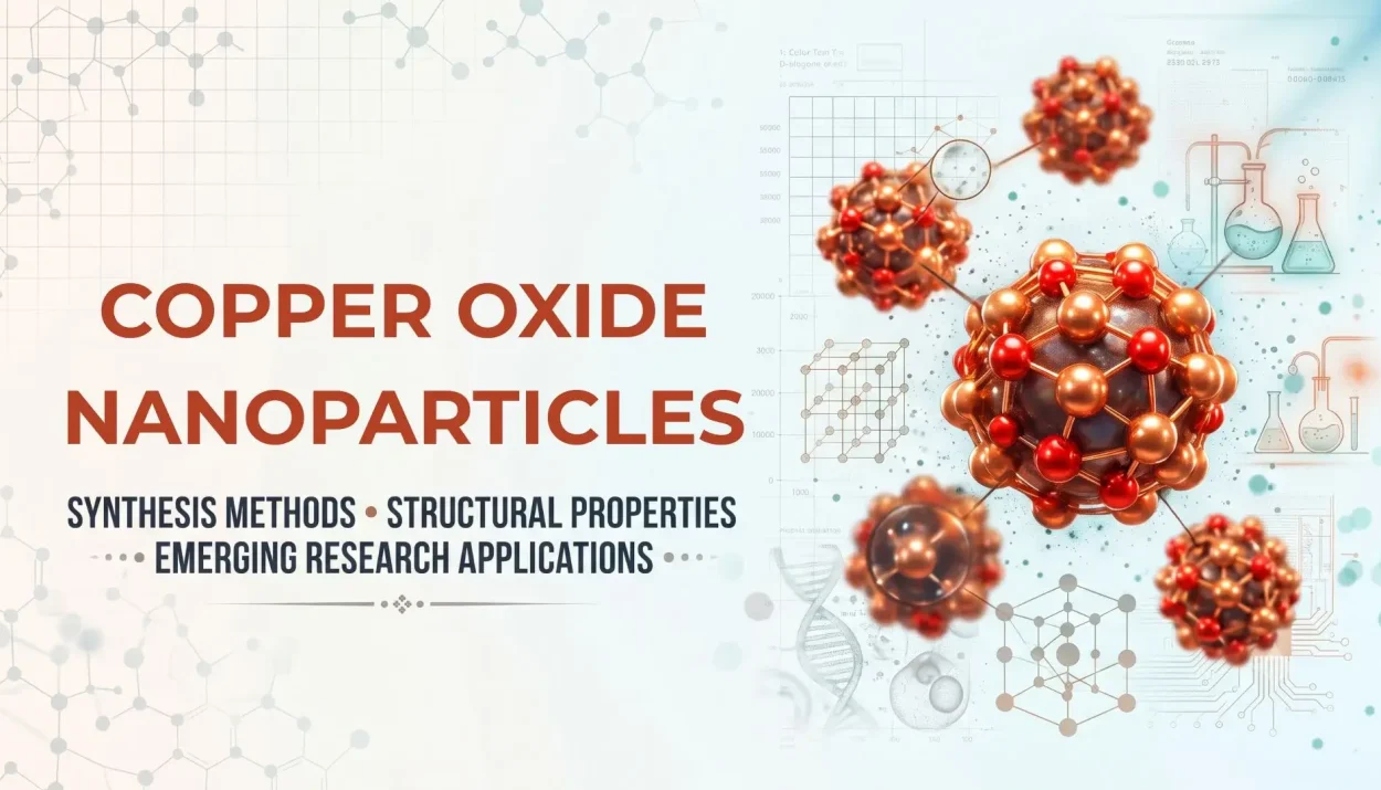 Copper Oxide Nanoparticles Synthesis Methods Structural Properties and Emerging Research Applications