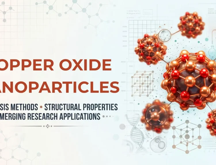 Copper Oxide Nanoparticles Synthesis Methods Structural Properties and Emerging Research Applications