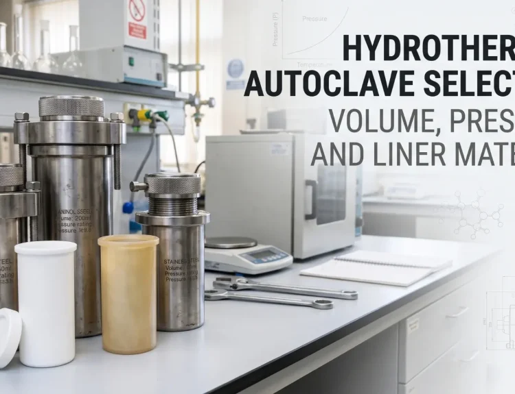 Hydrothermal Autoclave Selection: Volume, Pressure and Liner Material