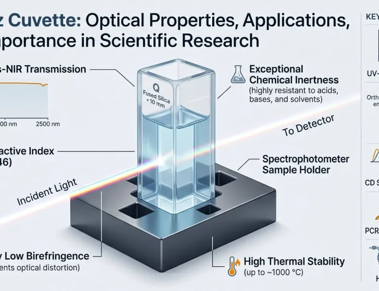 Quartz Cuvette Optical Properties
